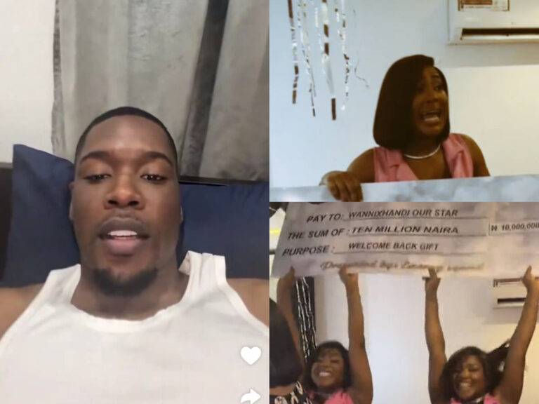 Shaun Reacts To Fans Gifting WanniXHandi 10 Million Naira