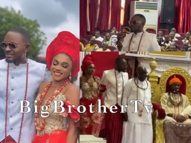 KellyRae And Kassia Receive Blessings From Olu of Warri At His Place (VIDEO)
