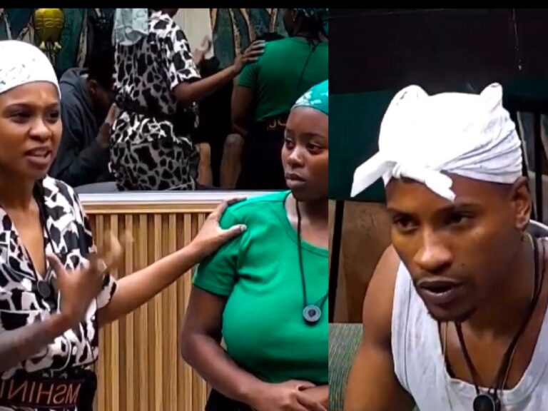 “SiphaLee said we lost the Wager cos of we have a female HoH” – Mshini tells Jojo | SiphaLee reacts (VIDEO) “SiphaLee said we lost the Wager cos of we have a female HoH” – Mshini tells Jojo | SiphaLee reacts (VIDEO)